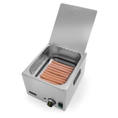 Ohřívač klobás, HENDI, Kitchen Line, 6,6L, 230V/1000W, 287x386x(H)258mm | 240502